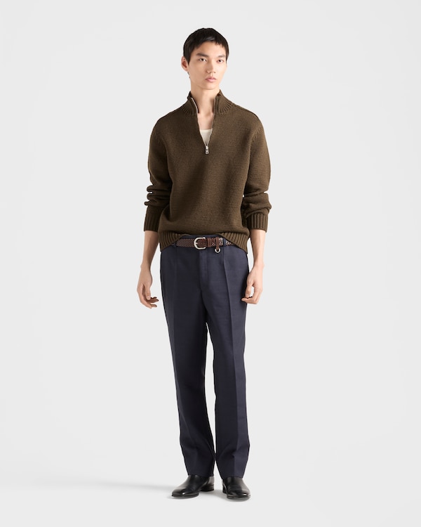 Wool turtleneck - Military Green Wool turtleneck - Military Green