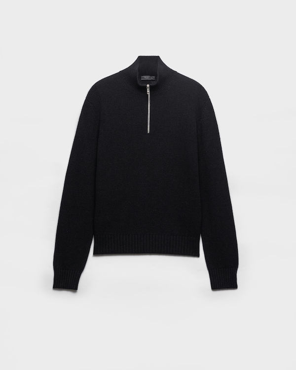Wool and cashmere sweater - Black Wool and cashmere sweater - Black
