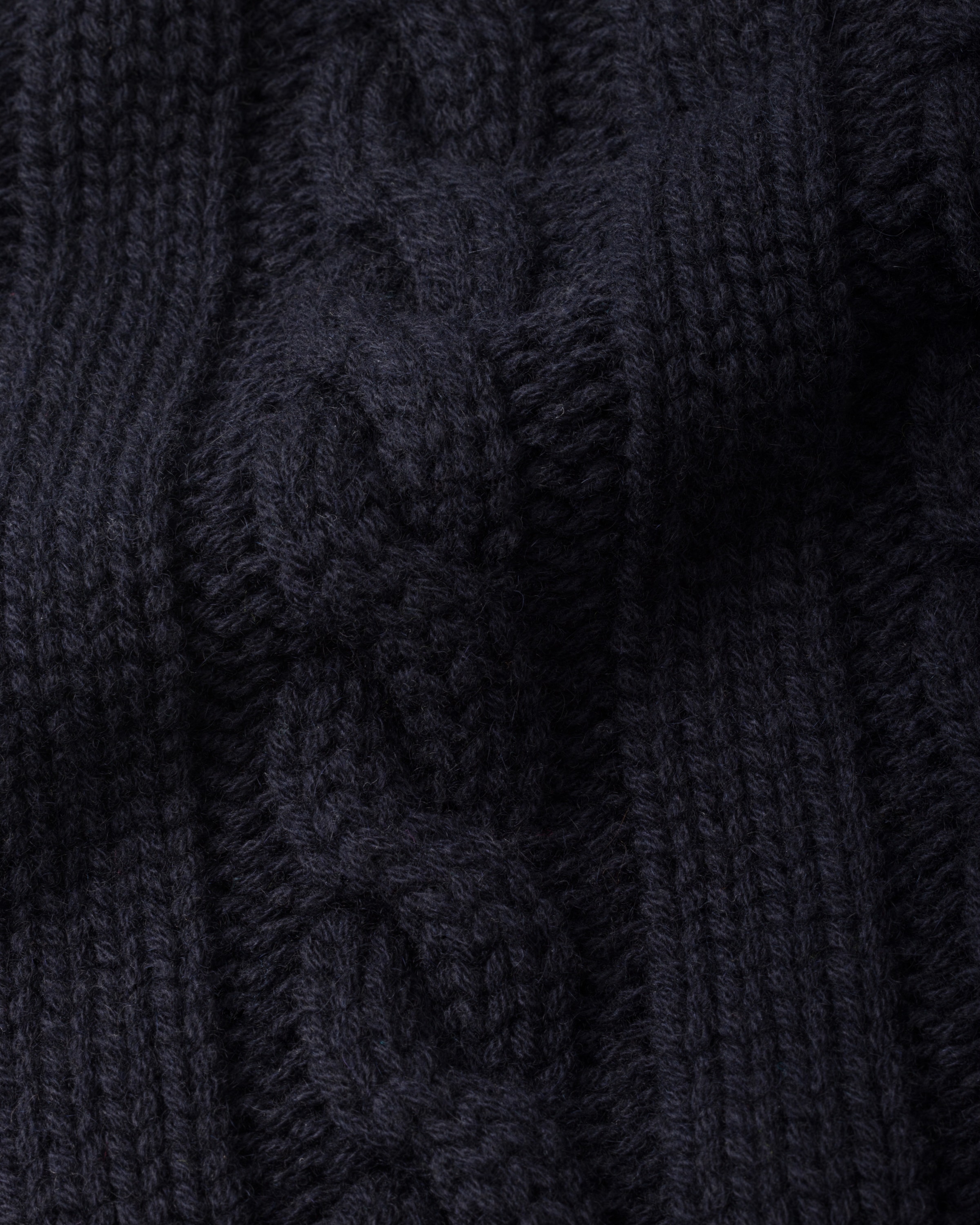 Prada Logo-detail Cashmere Scarf In Navy