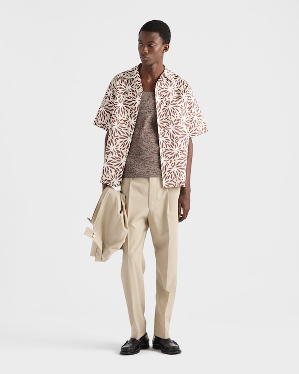 Cotton knit tank top - Navy Cotton knit tank top - Navy