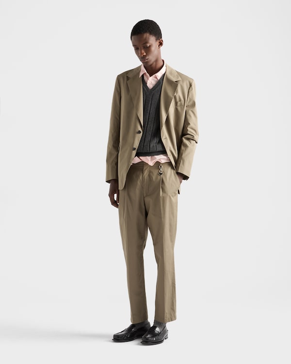 Cashmere V-neck vest - Slate Gray Cashmere V-neck vest - Slate Gray