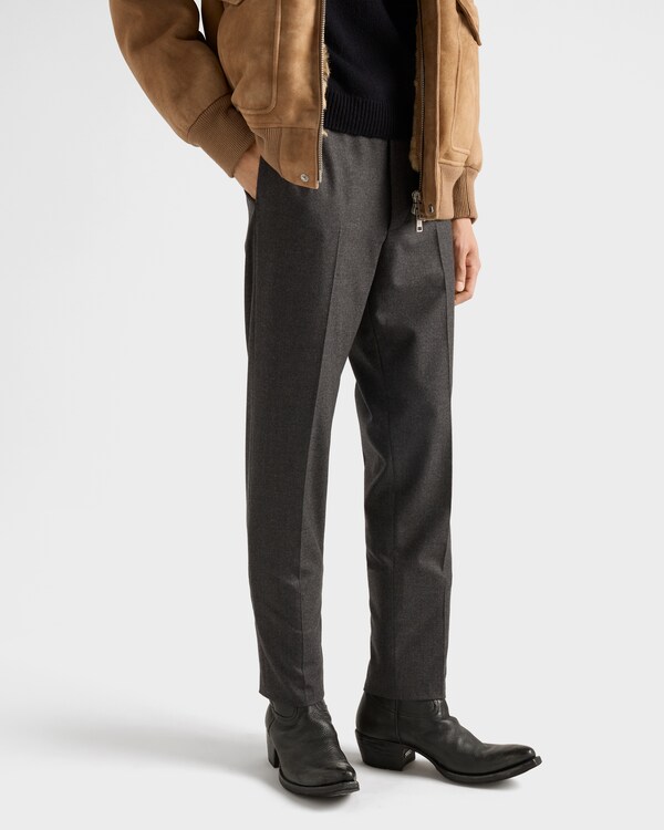 Stretch cashmere pants - Slate Gray Stretch cashmere pants - Slate Gray