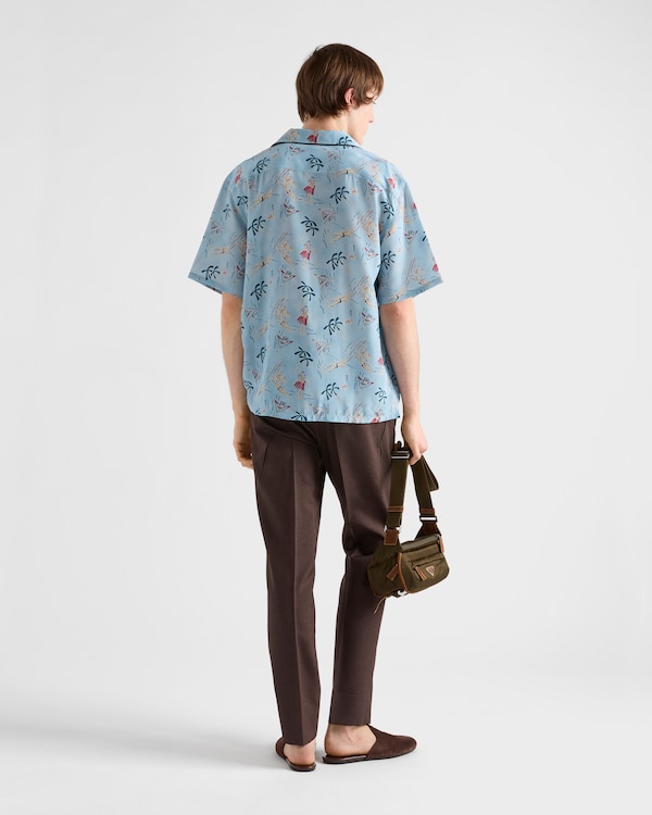 모헤어 및 실크 팬츠 모헤어 및 실크 팬츠