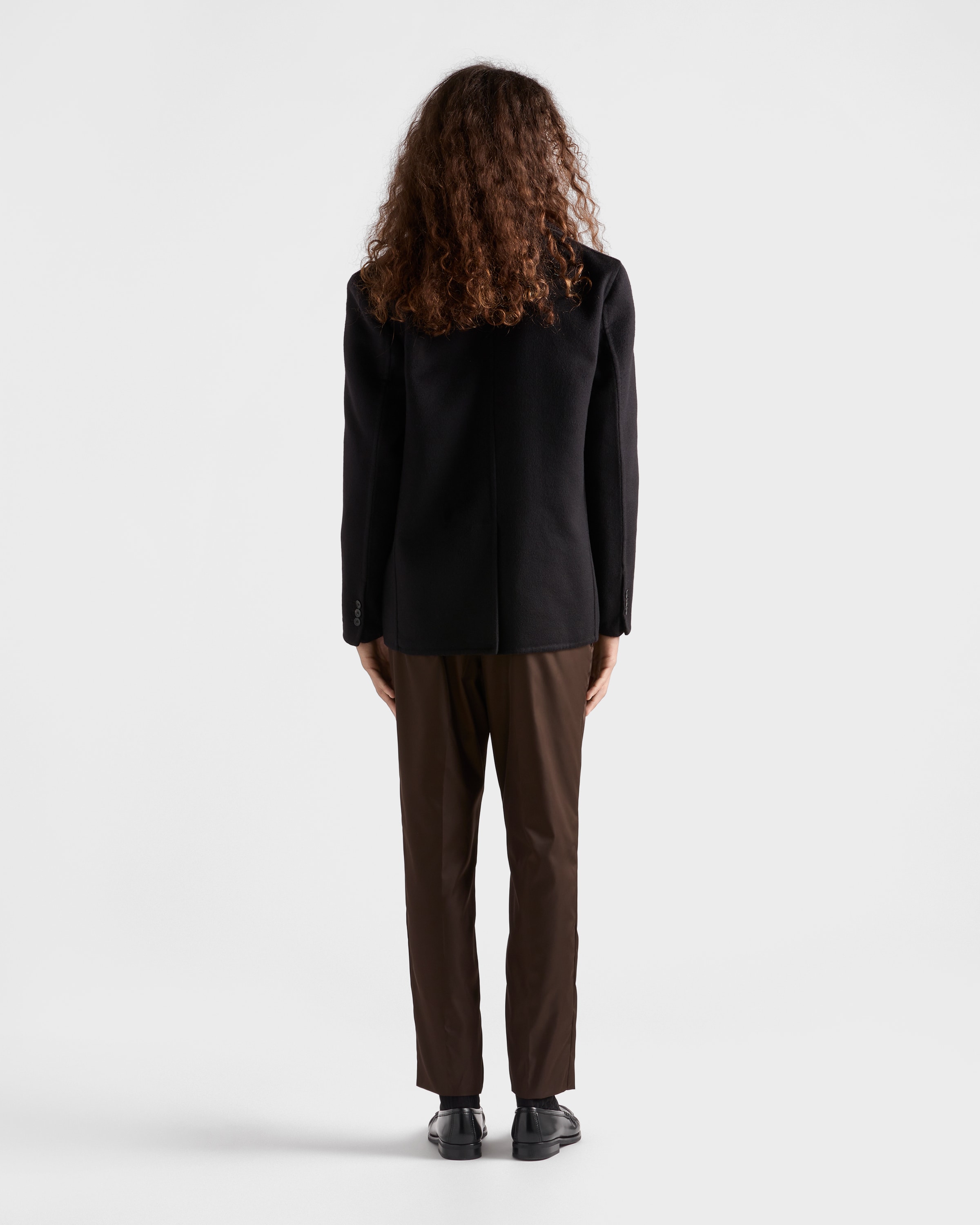 Cocoa Brown Re-Nylon pants | PRADA