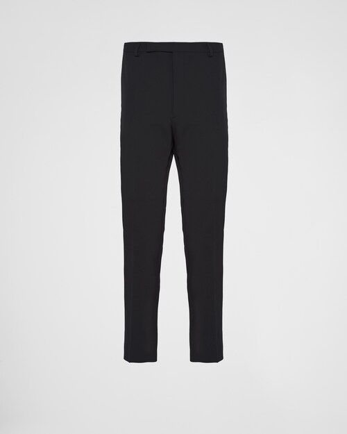 Prada Pantalon en tissu technique stretch 1