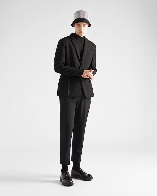 Stretch technical fabric pants Stretch technical fabric pants