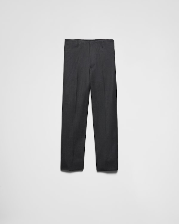 日本全国送料無料商品 | 特集  Wool Blue/Rust pants PRADA | パンツ
