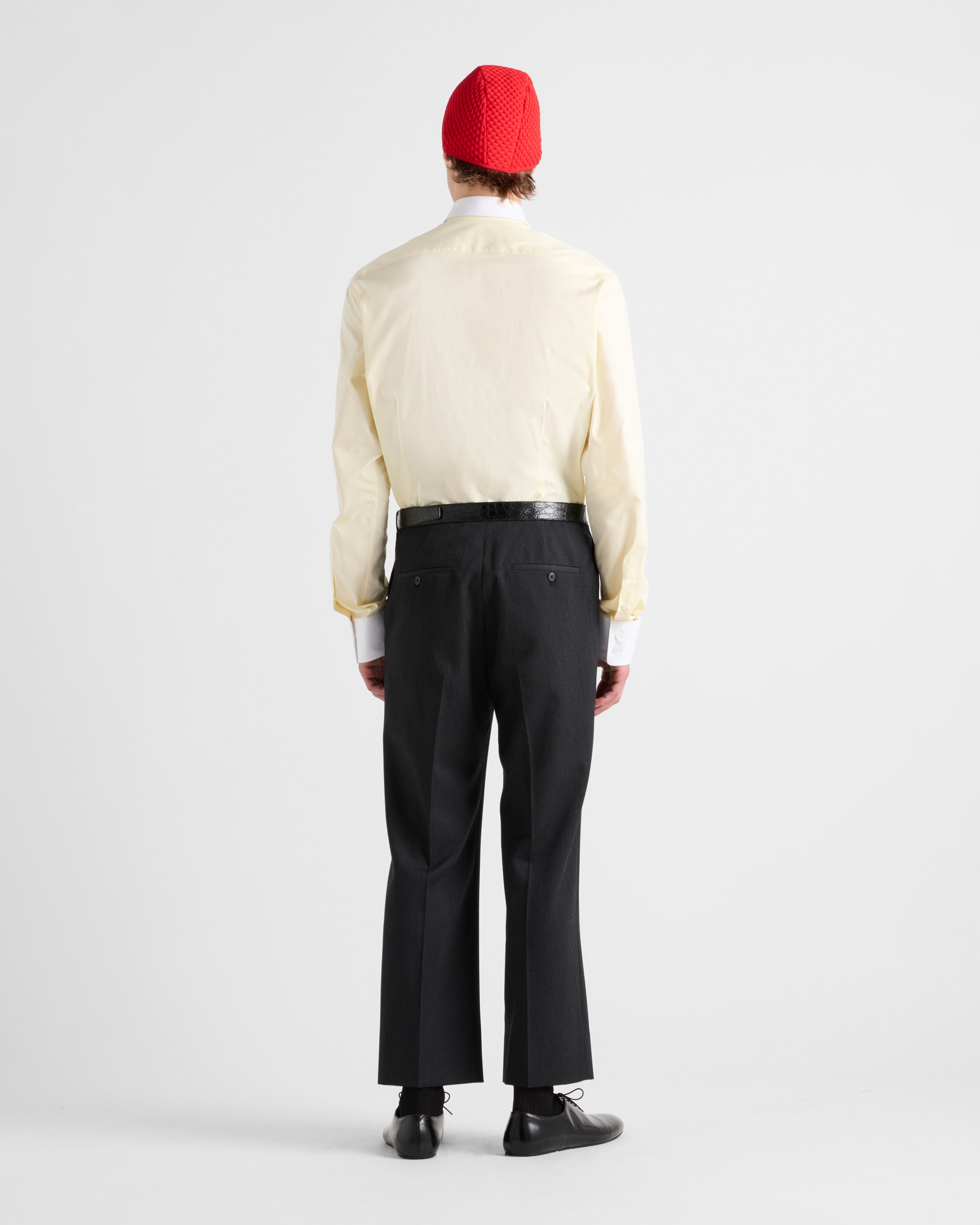 Blue/rust Wool Pants | PRADA Blue/rust Wool Pants | PRADA