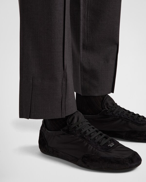 Mohair and silk pants Mohair and silk pants