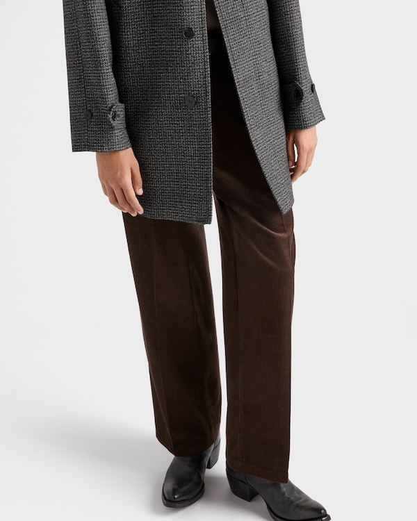 カシミヤxコットンコーデュロイ パンツ カシミヤxコットンコーデュロイ パンツ
