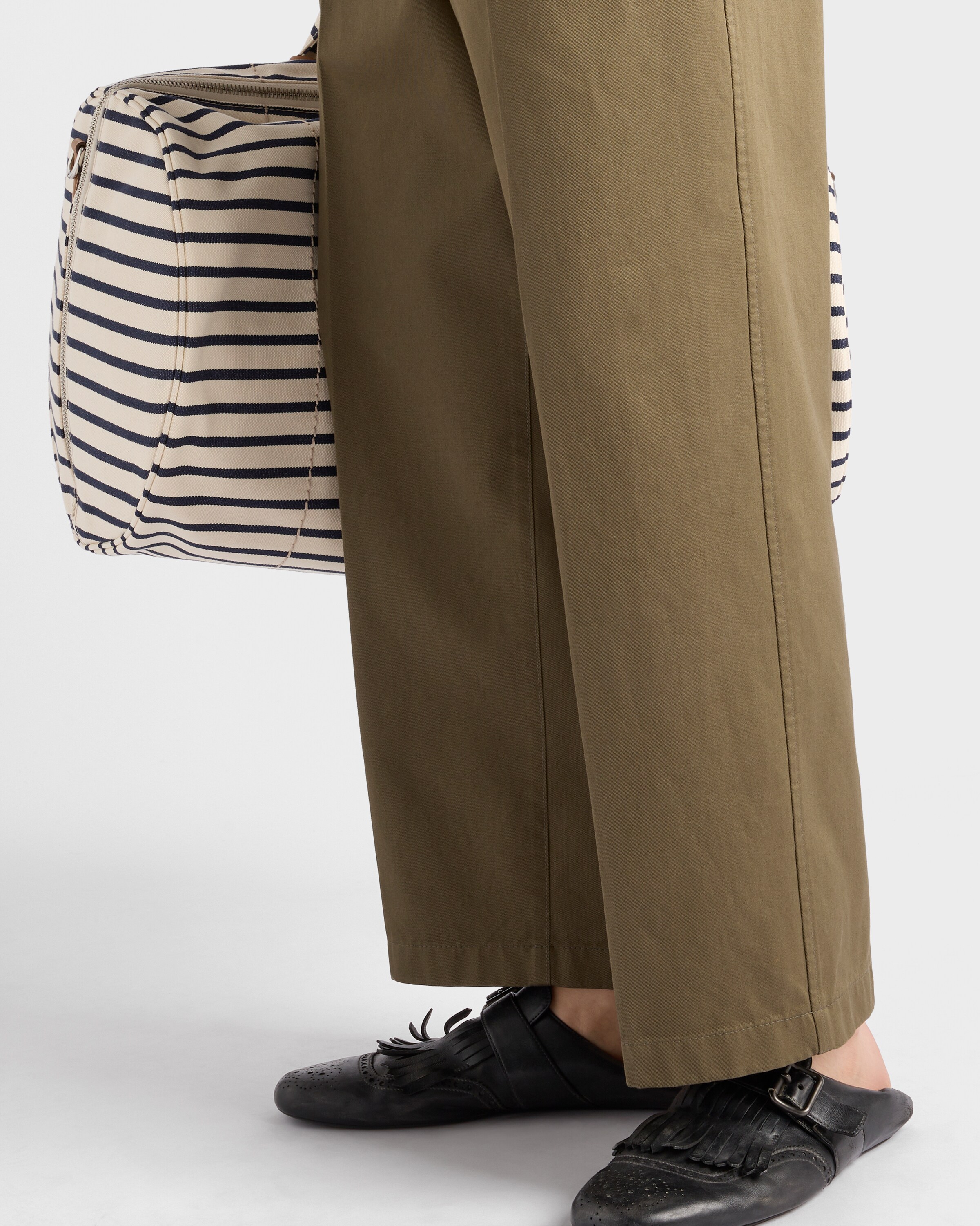 Sage Green Cotton chino pants | PRADA Sage Green Cotton chino pants | PRADA
