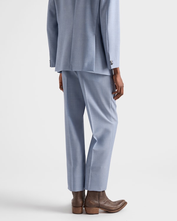 Wool and mohair pants Wool and mohair pants