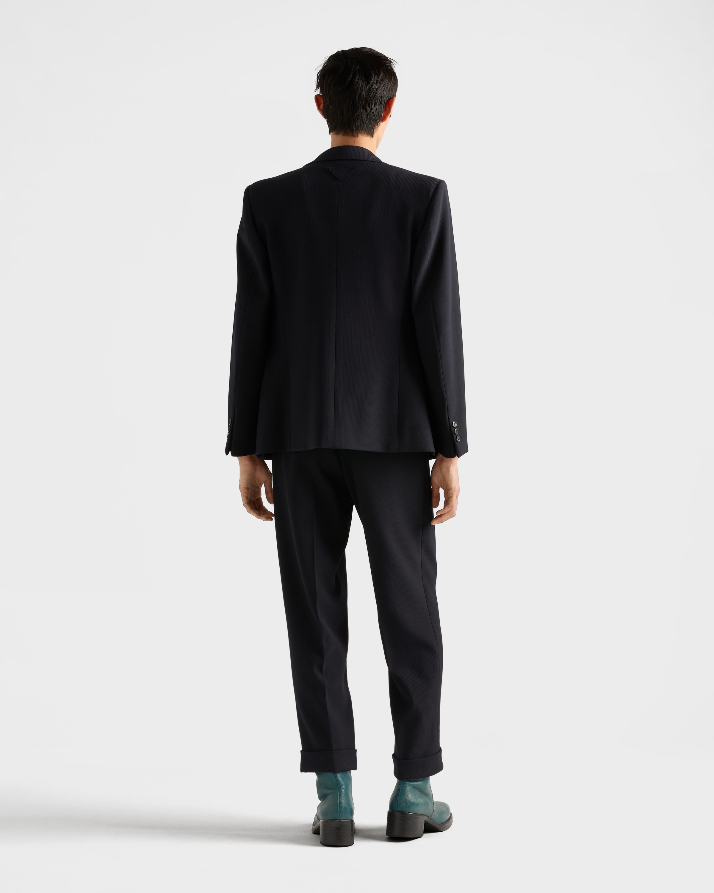 Navy Wool pants | PRADA