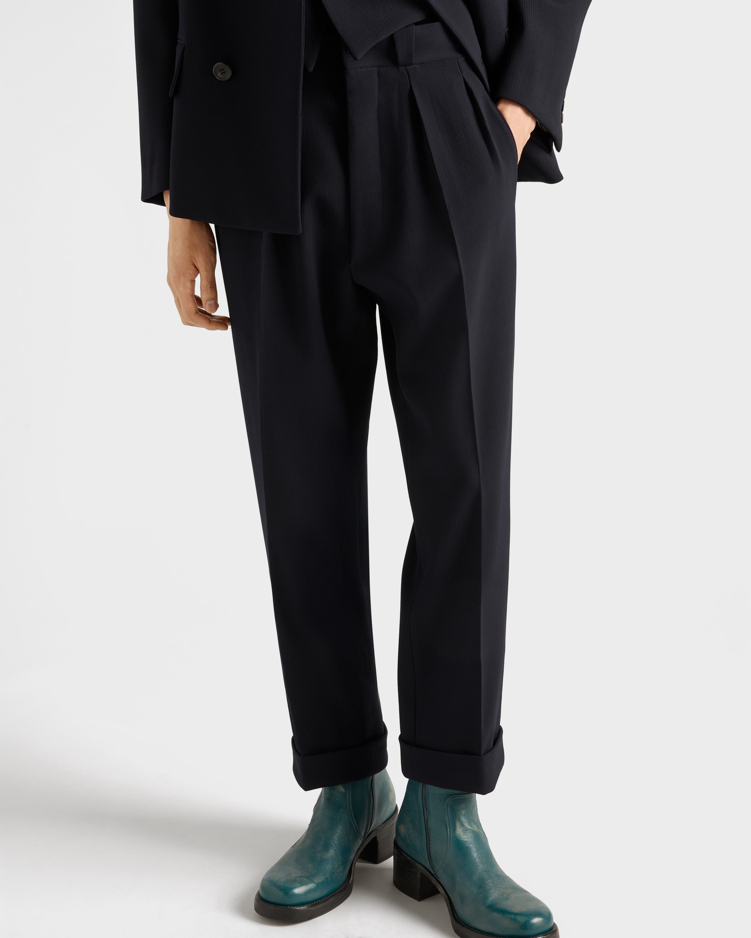 Wool pants