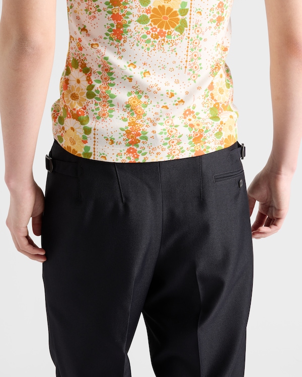 Wool blend pants Wool blend pants