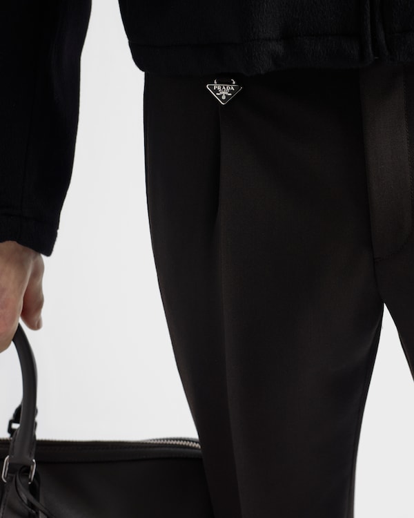 Wool pants - Ebony Wool pants - Ebony