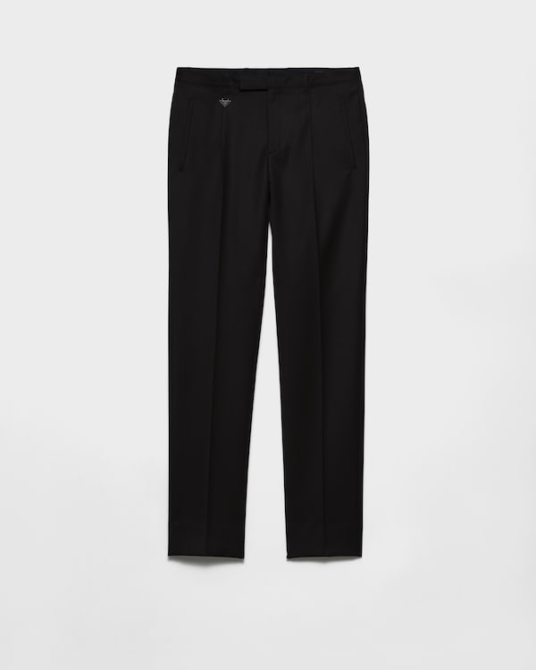 フィットネスボトムス Prada Black wool joggers Prada Black Wool Joggers from $1,305.00 - on Stylight