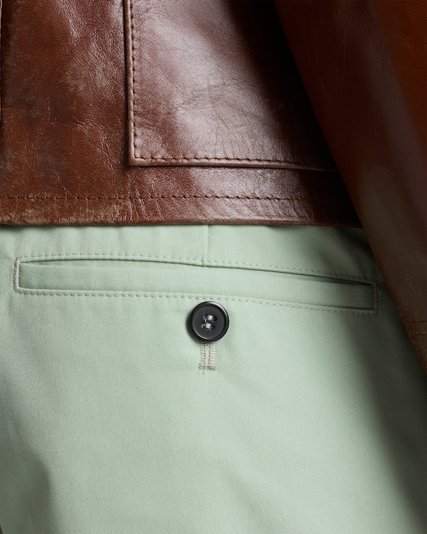 Poplin pants - Aquamarine Poplin pants - Aquamarine