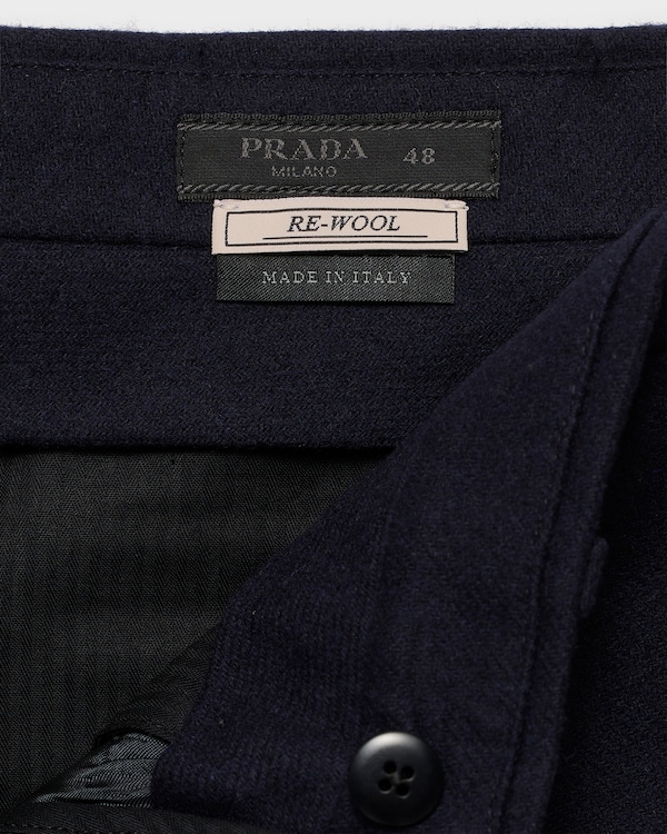 Re-Wool pants - Navy Re-Wool pants - Navy