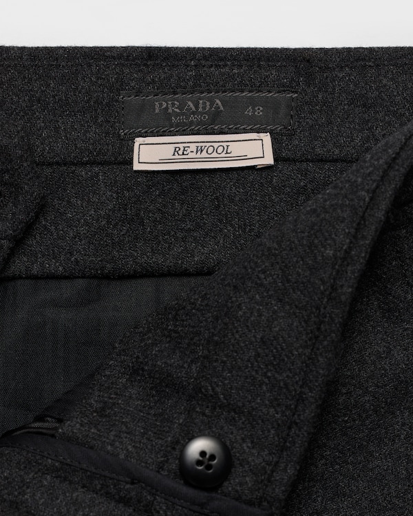 Re-Wool pants - Anthracite Gray Re-Wool pants - Anthracite Gray