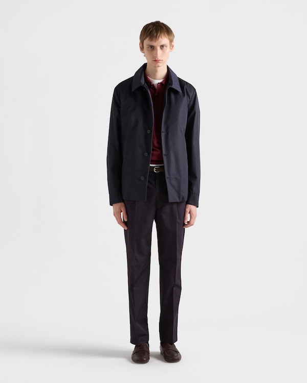 Pantalon en coton avec porte-clés - Bleu Pantalon en coton avec porte-clés - Bleu