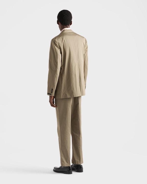 Pantalon en coton avec porte-clés - Gris Argile Pantalon en coton avec porte-clés - Gris Argile