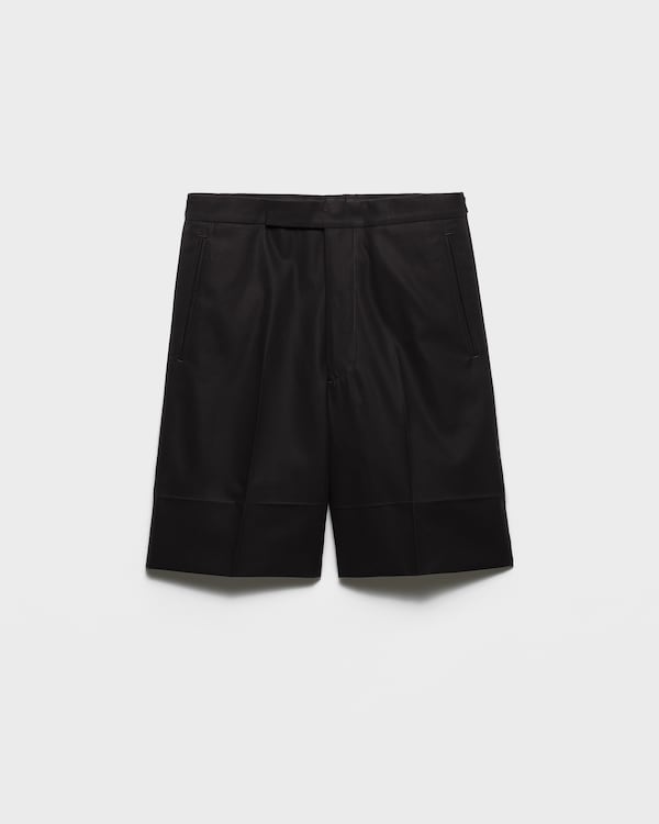 Bermuda in cotone - Nero Bermuda in cotone - Nero