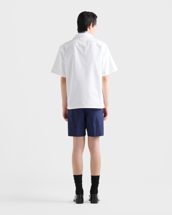 Cotton Bermudas - 네이비 Cotton Bermudas - 네이비