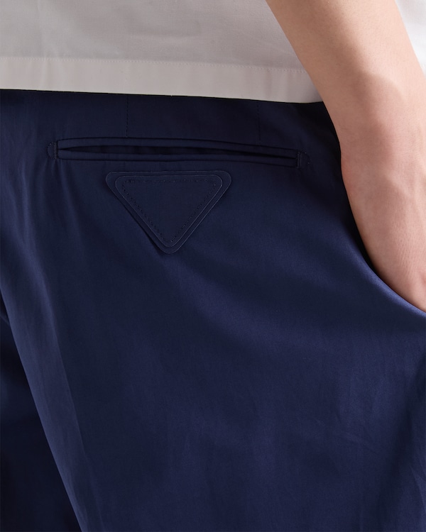 Cotton Bermudas - 네이비 Cotton Bermudas - 네이비