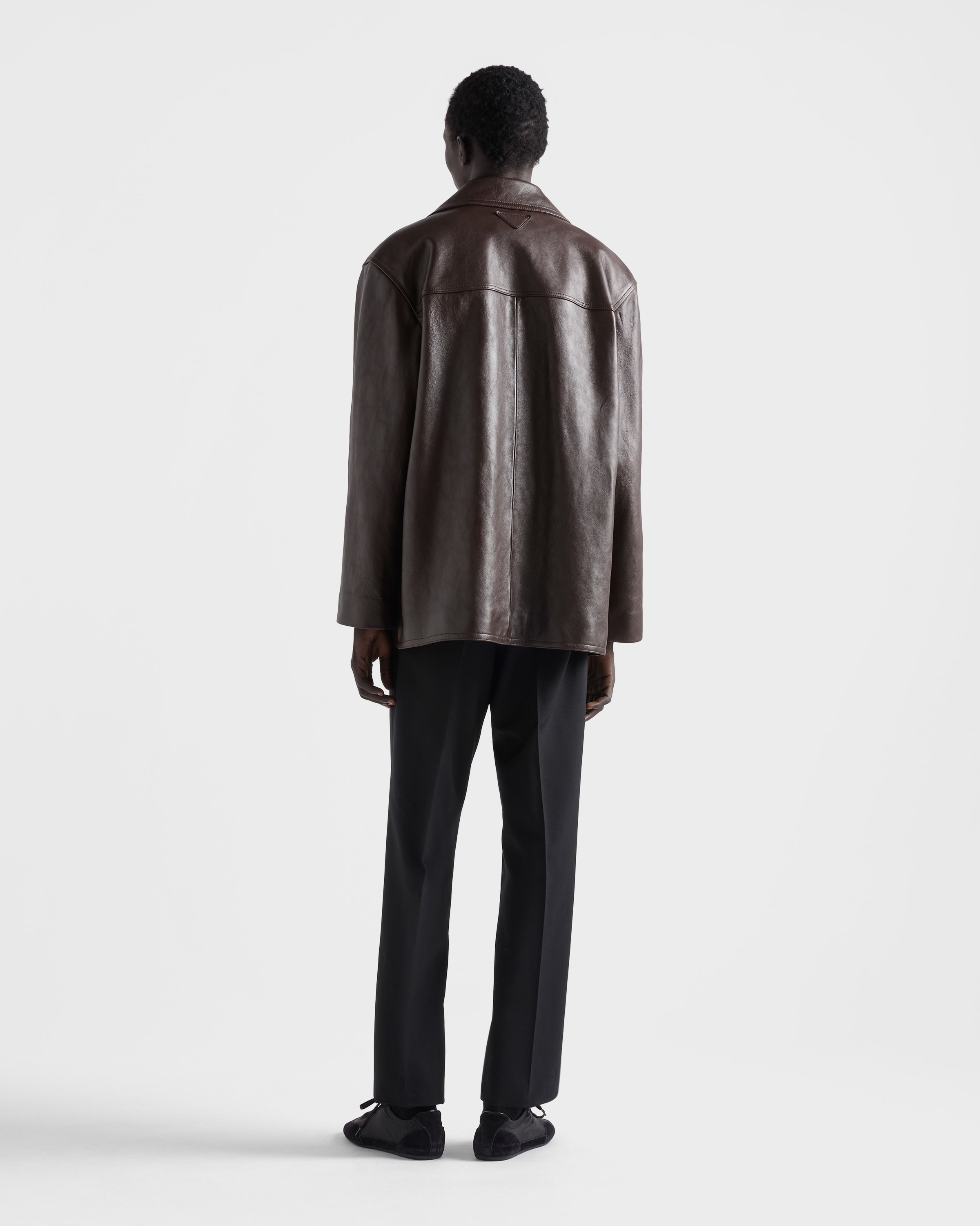 Black Mohair Wool Pants | PRADA - Singapore