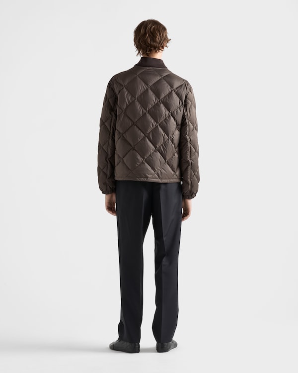 Pantalon en laine mohair - Bleu Pantalon en laine mohair - Bleu
