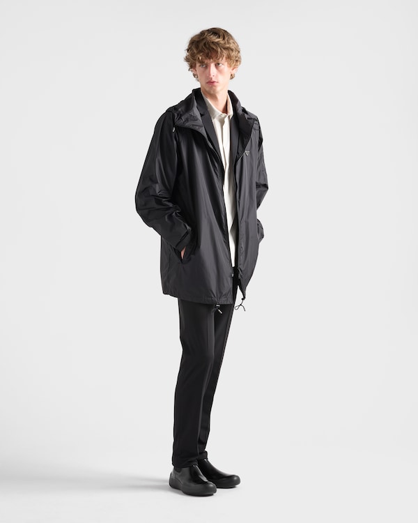 Stretch technical fabric pants - Black Stretch technical fabric pants - Black