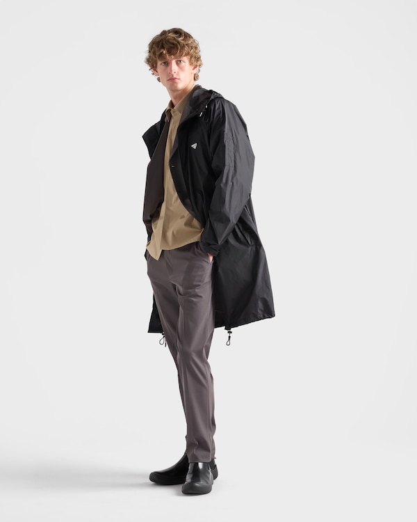 Stretch technical fabric pants - Hematita Stretch technical fabric pants - Hematita
