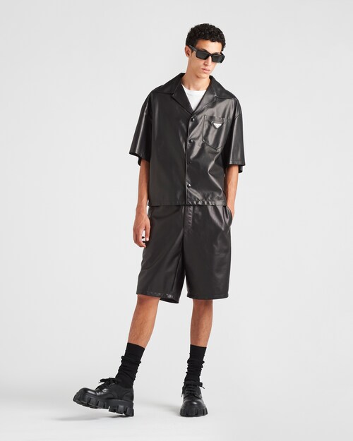 Prada Nappa leather shirt 2
