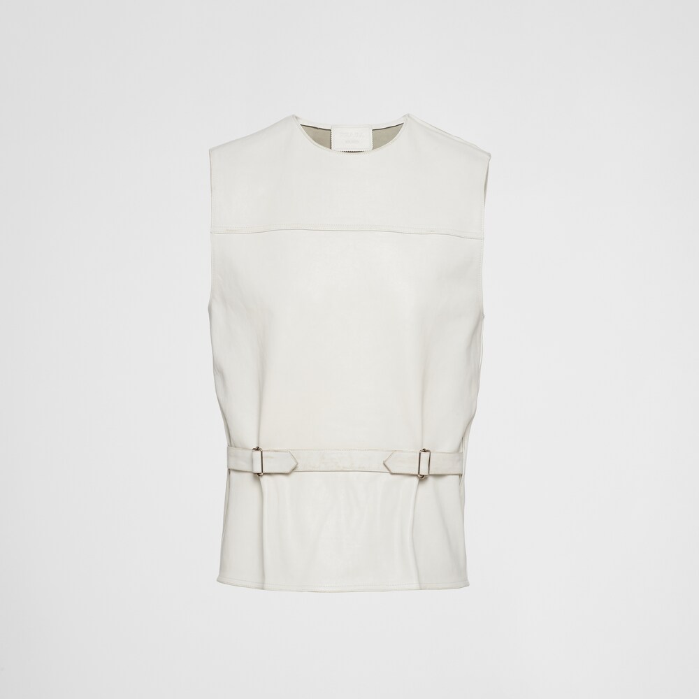 Prada Leather top 1
