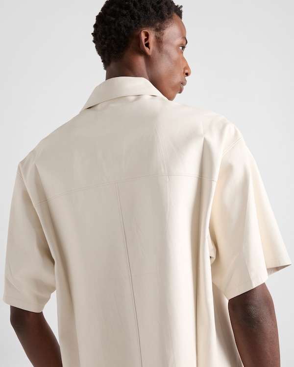 Chemise en cuir nappa Chemise en cuir nappa