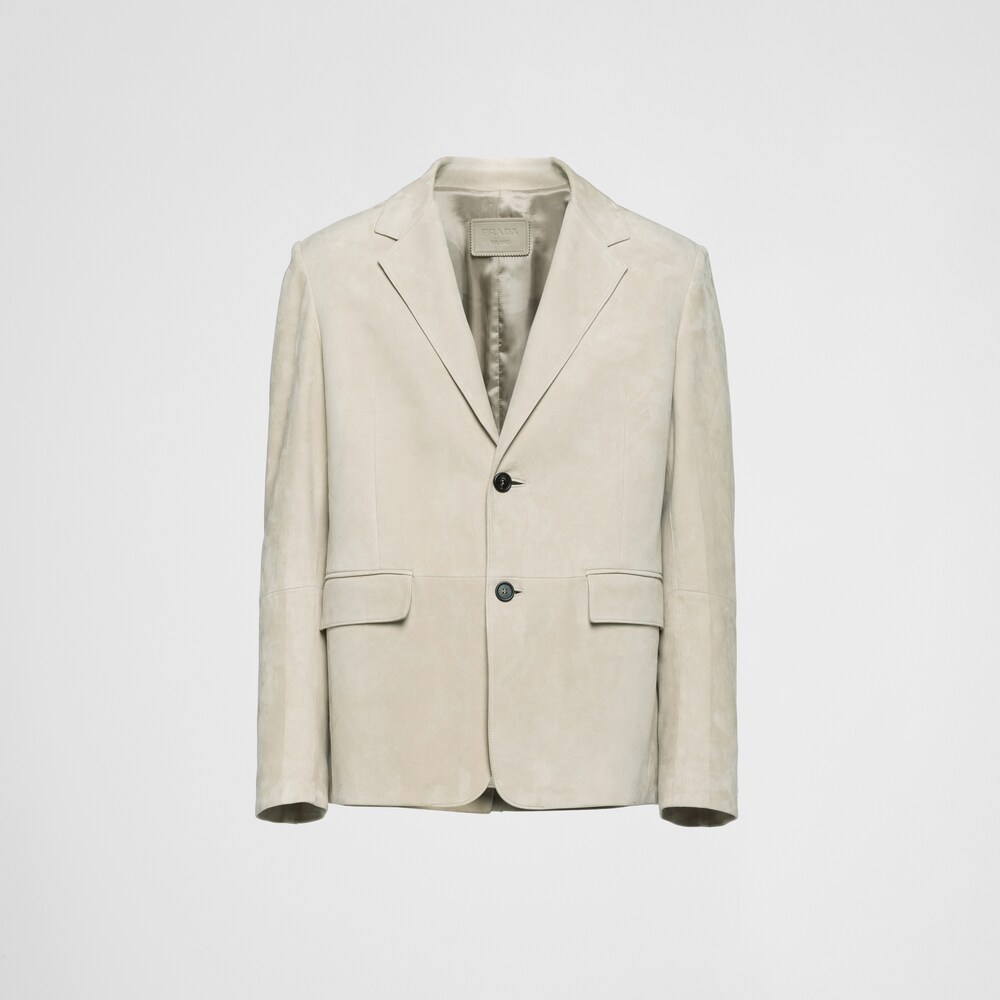 Prada Veste en veau velours 1