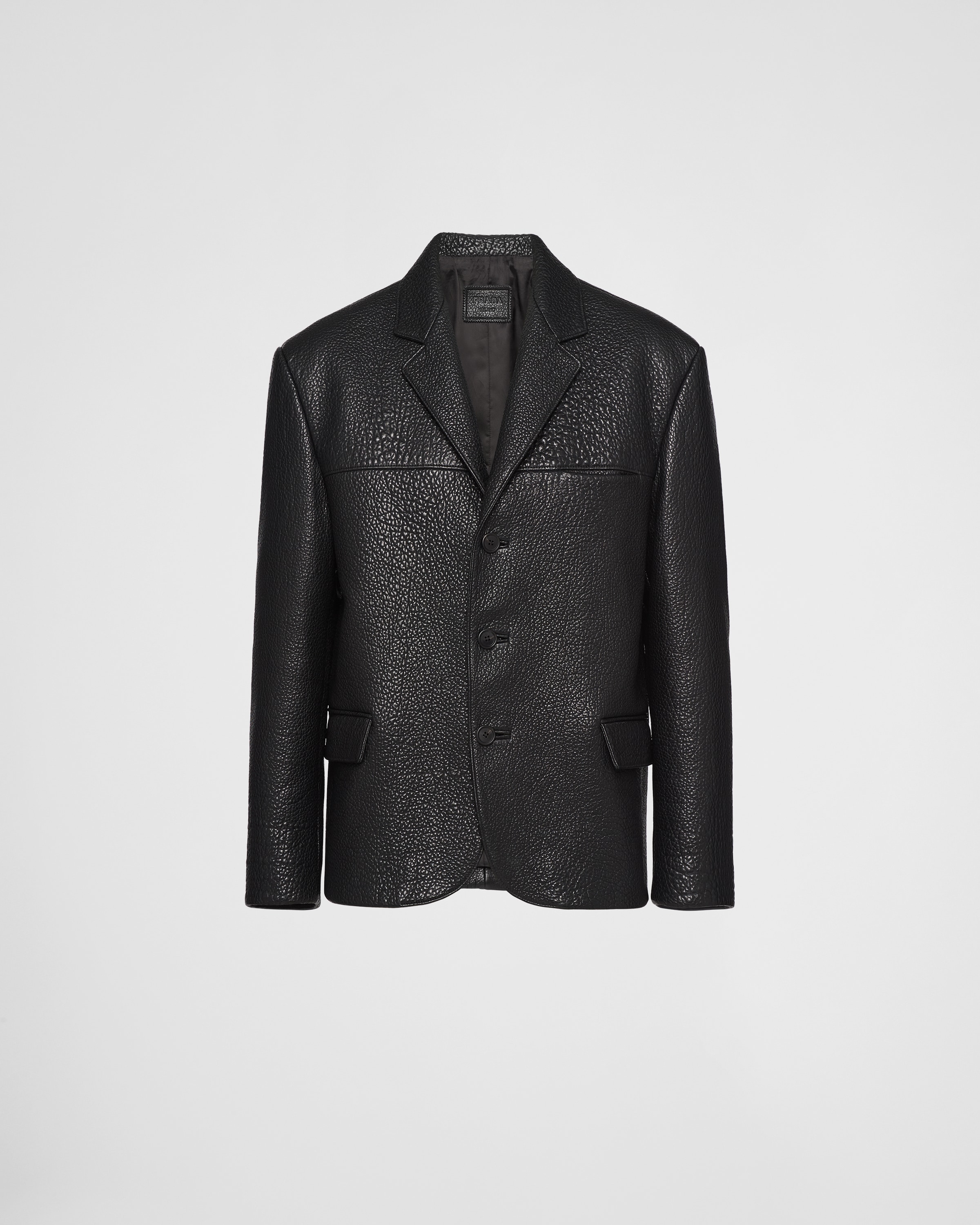 大人の色味◇Nappa Leather ジャケット◇PRADA 購入品紹介】PRADA 21AW Oversized nappa leather bomber jacket