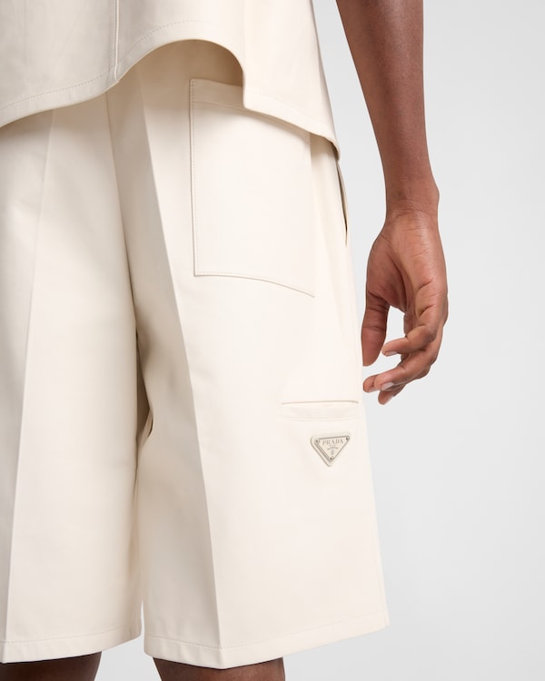 Nappa leather Bermudas Nappa leather Bermudas