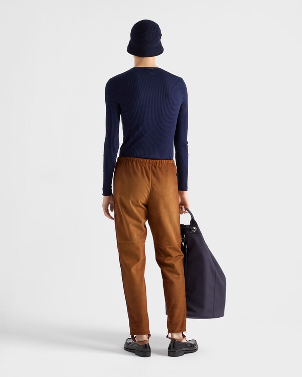 Suede joggers Suede joggers