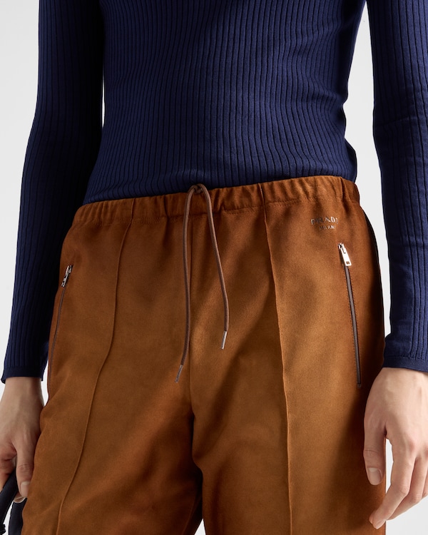 Suede joggers Suede joggers