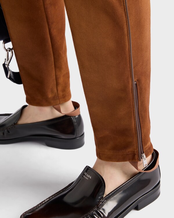 Suede joggers Suede joggers