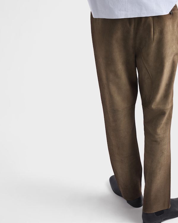 Suede pants - Smoky Gray Suede pants - Smoky Gray