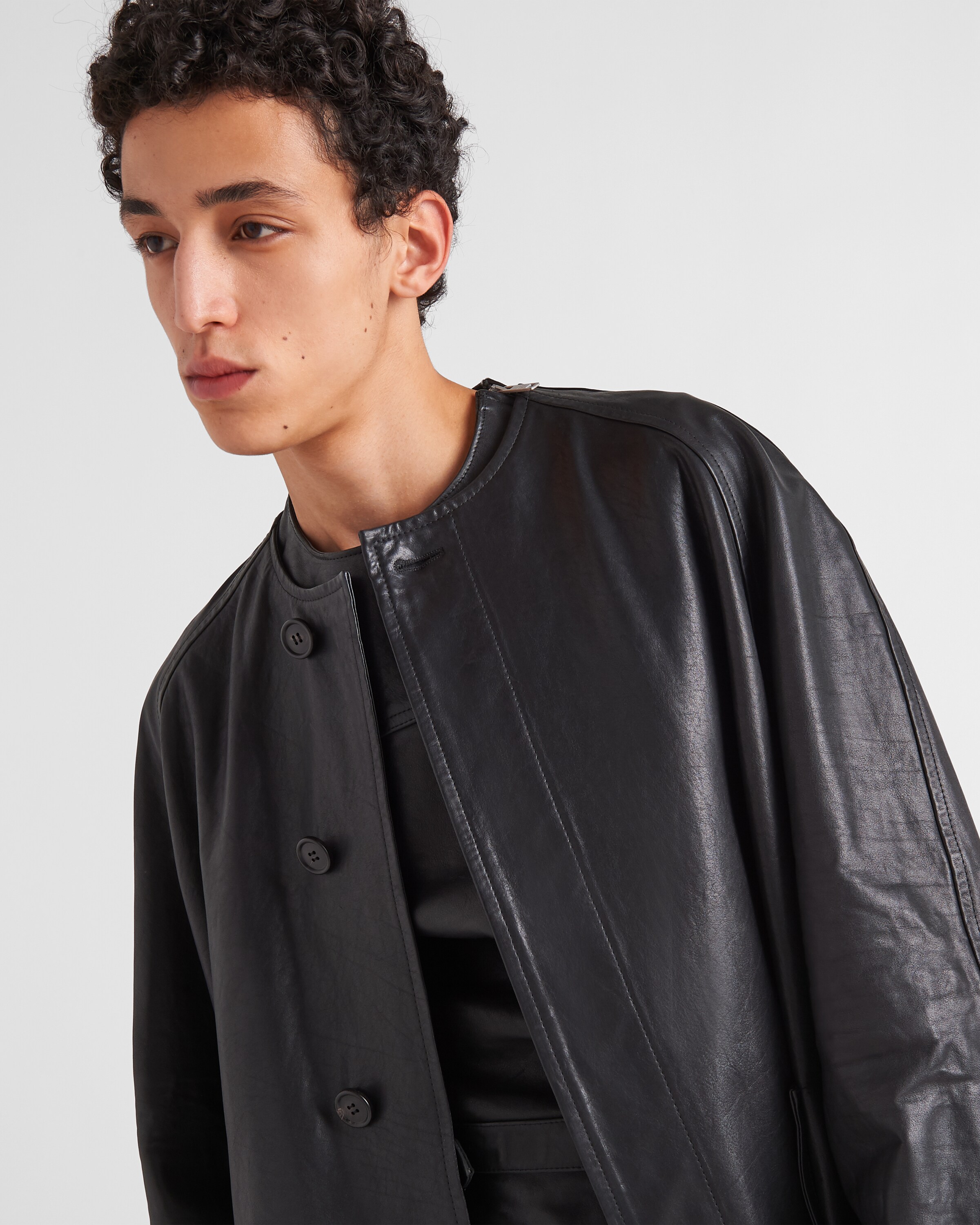 Prada Leather coat 6