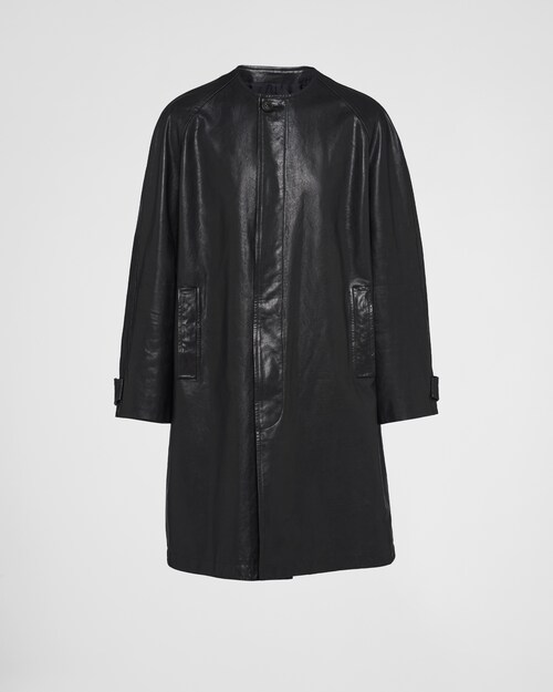 Prada Leather coat 1