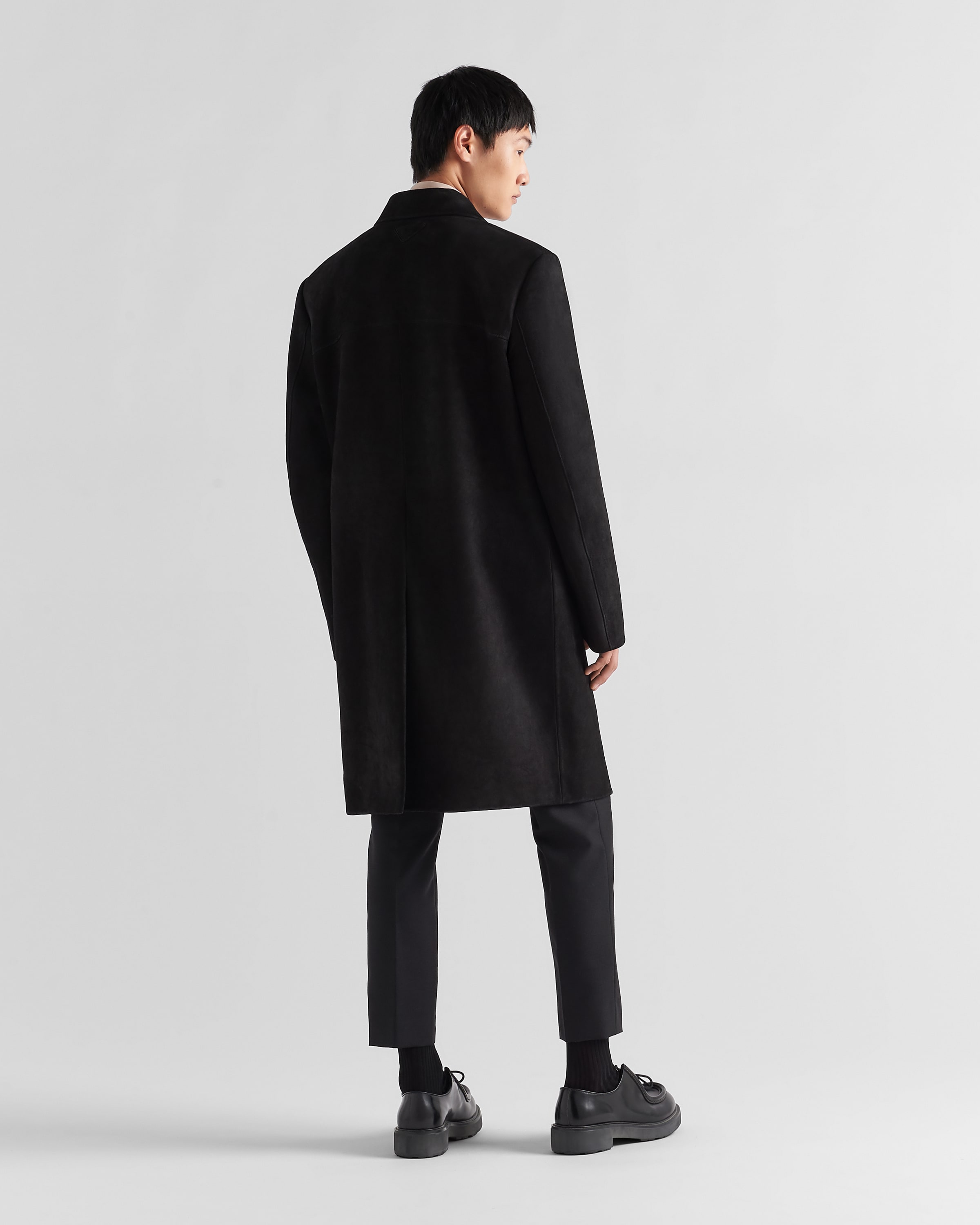ブラック スエード コート | PRADA