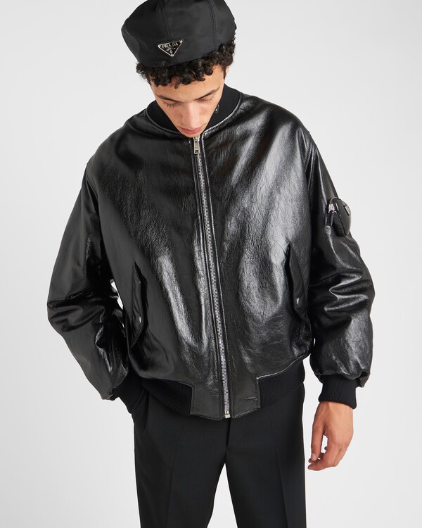 Bomber in nappa Bomber in nappa