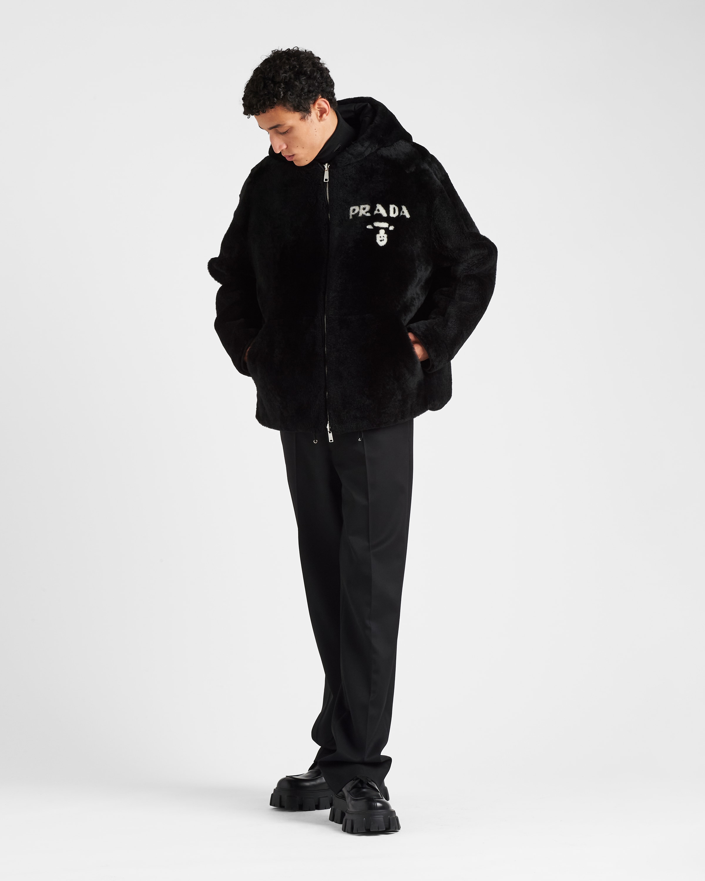 Prada deals reversible jacket
