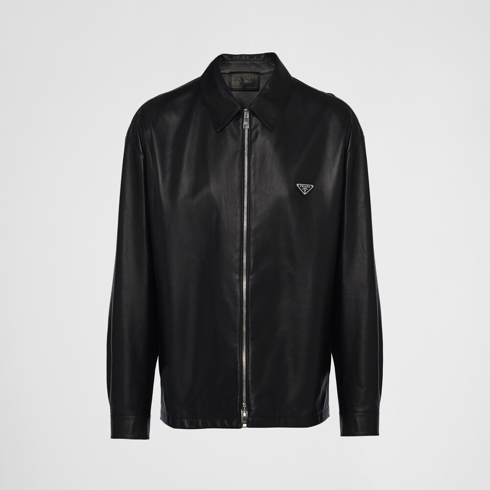 Prada Nappa leather blouson jacket 1