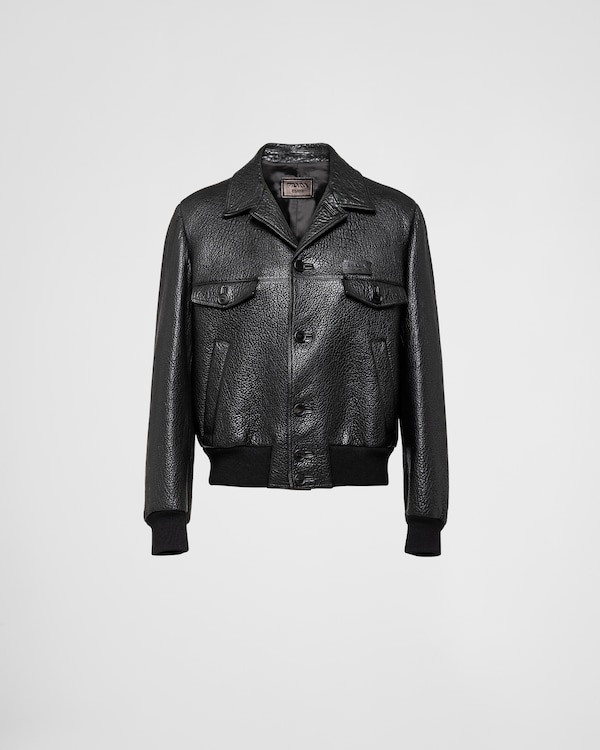 Prada Mens Jacket Leather | eBay